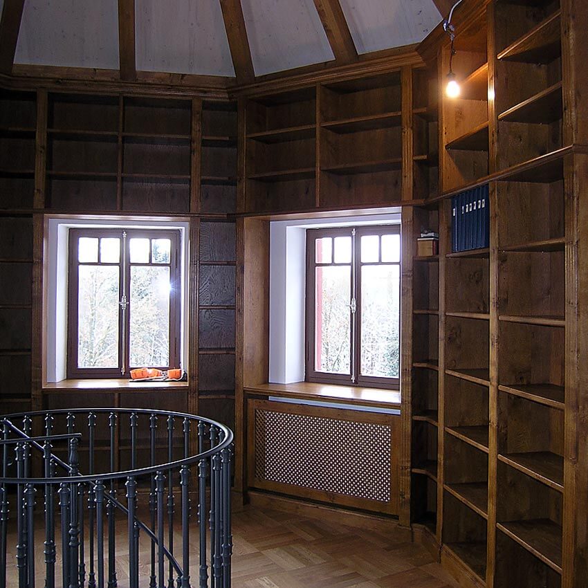 Bibliothek im Schlossturm